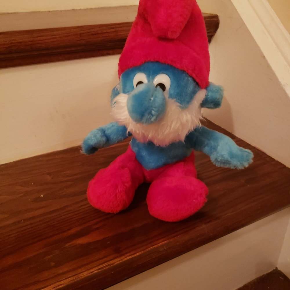 PAPA SMURF 1979 VINTAGE PLUSH - Picture 3 of 6